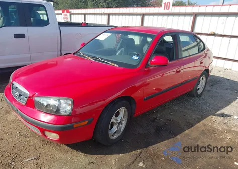 2002 Hyundai Elantra Gt z USA, uszkodzony, nr VIN KMHDN55D82U064144